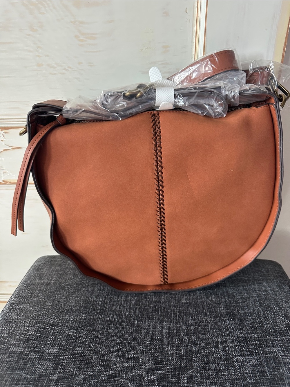 Brown Women’s Saddle Crossbody Bag